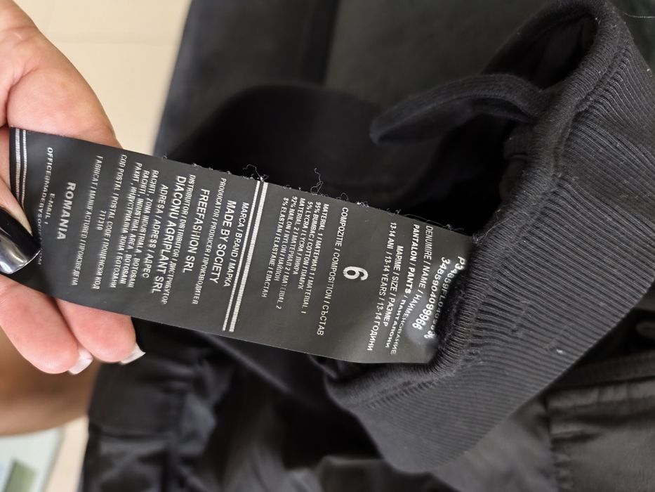 Pantaloni Made by Society