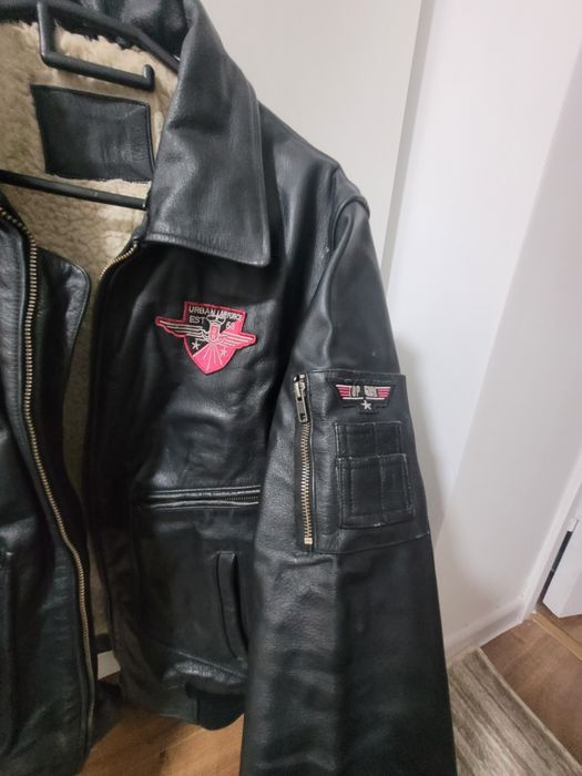 Мужская кожаная куртка