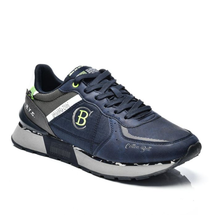 Adidasi Sport Navy Cotton Belt