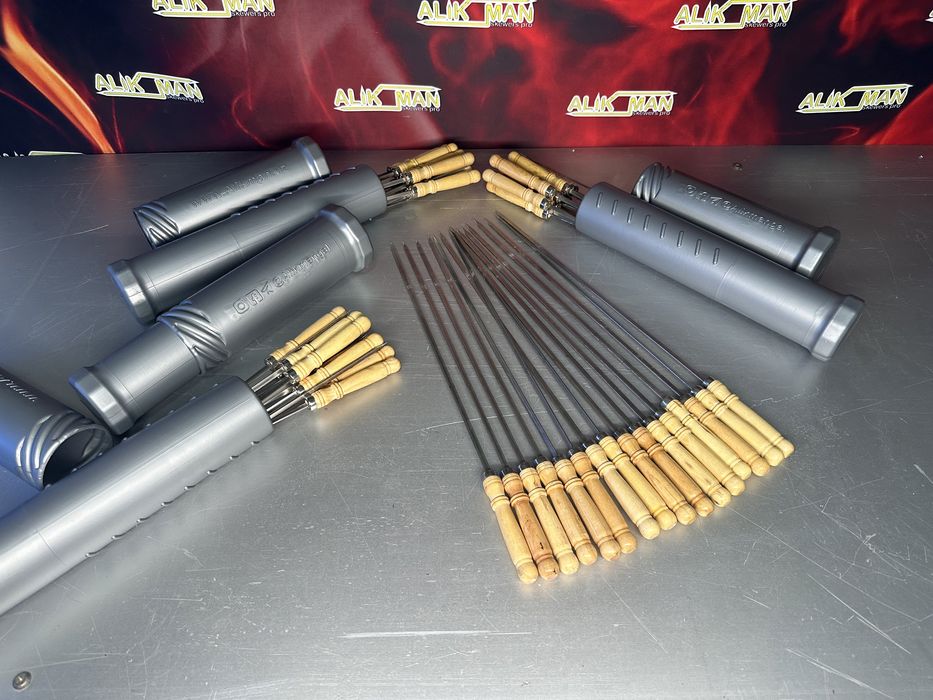 набор шампуров для грибов 16 шт