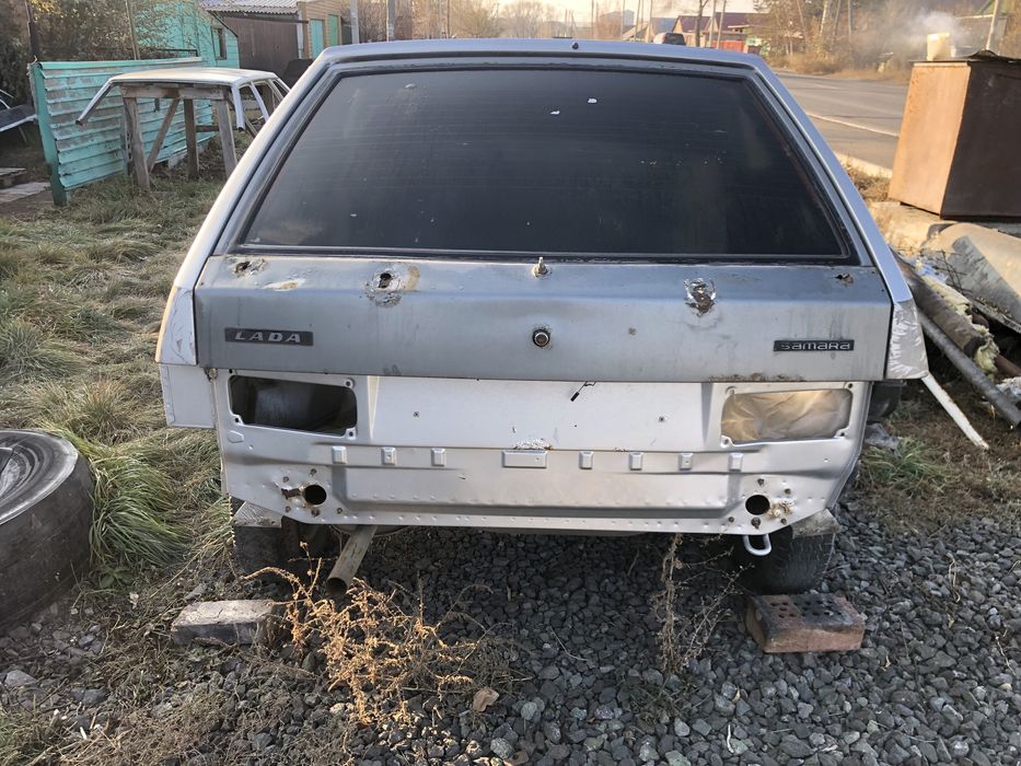 Задная часть ваз 2114 (жопа)