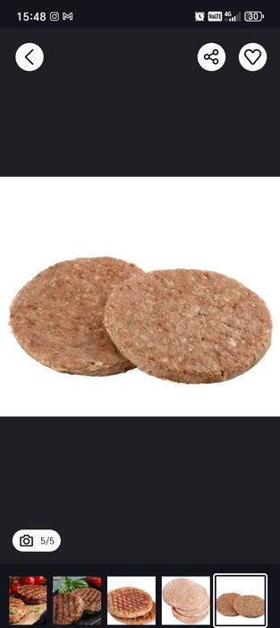 Фемлий бургер халол катлетлари