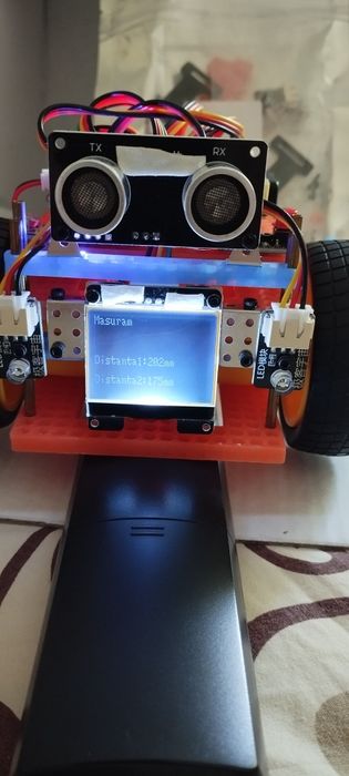 Robot educațional kit robotică Arduino programare pictografică Mixly/Blockly/Java