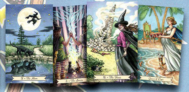 Карты МАК Повседневное Таро Ведьмы (Everyday Witch Tarot), разм. 6*10.