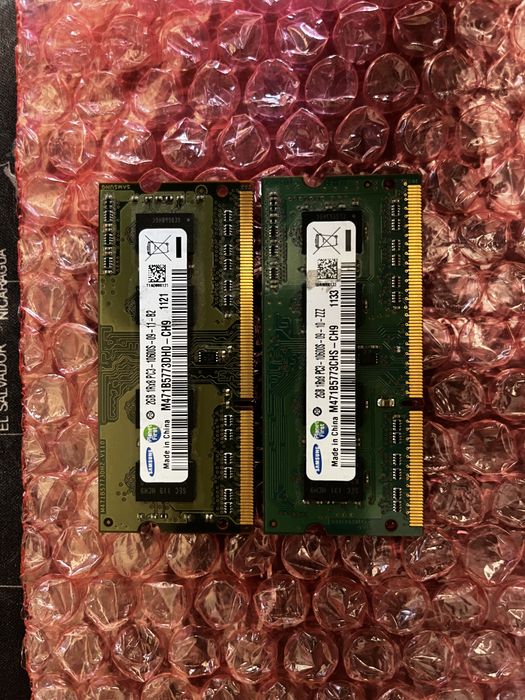 Samsung 4GB Kit памети (2×2GB) DDR3 SO-DIMM PC3-10600S 1333MHz Laptop RAM