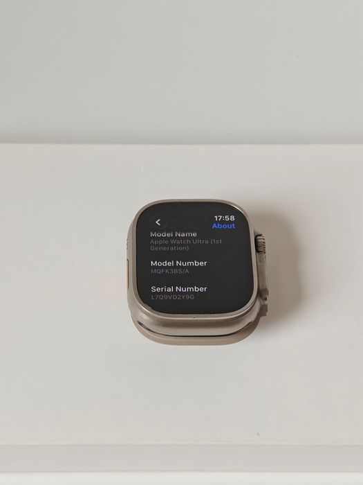 Apple Watch Ultra 49 mm Titanium | Перфектен технически