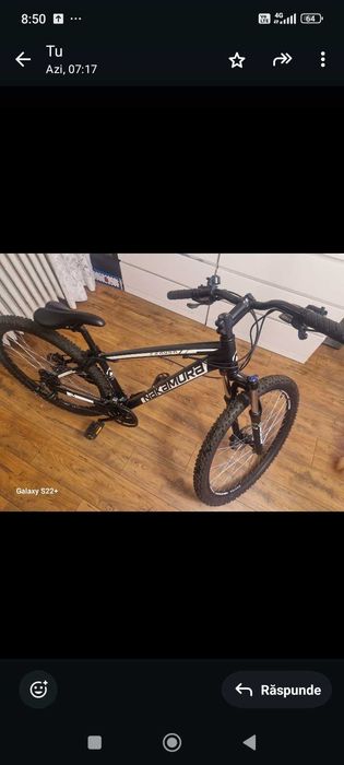 Bicicleta Nakamura, in garantie, hidraulica, frane Shimano, 27, 5 inch