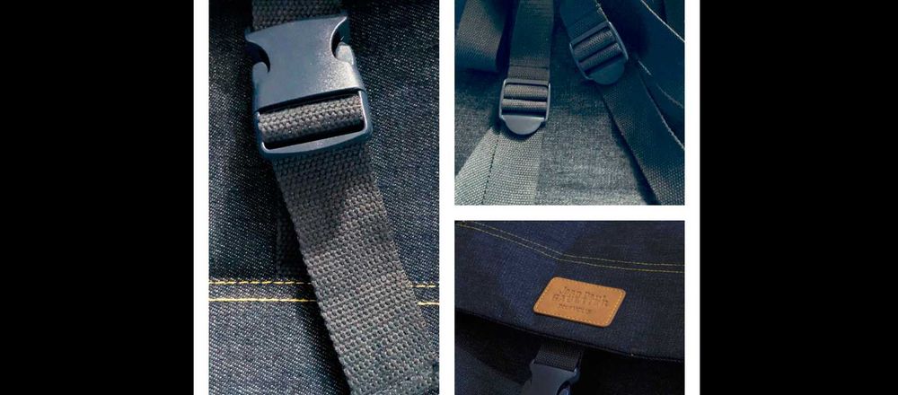 Jean Paul Gaultier лека раница деним