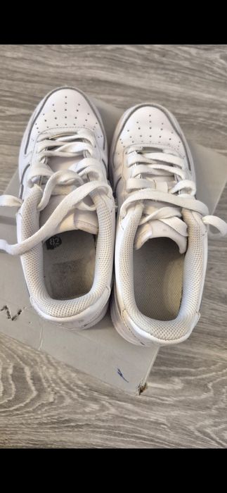 Adidasi Nike Air Force 1 copii 36 albi