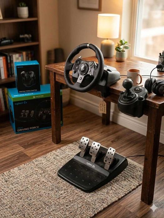 Volan Logitech Driving Force G920 pentru PC si Xbox ONE