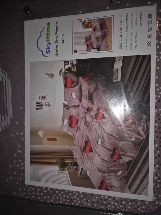 Lenjeri de pat Sky home 6 piese
