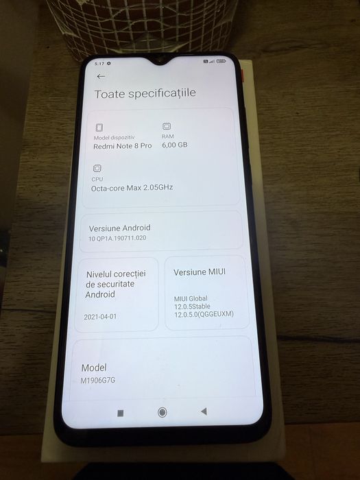 Xiaomi Redmi Note 8 Pro – 6GB RAM / 128GB  , Blue