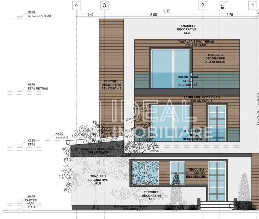 Duplex Modern cu 4 camere si gradina, în Gușterita