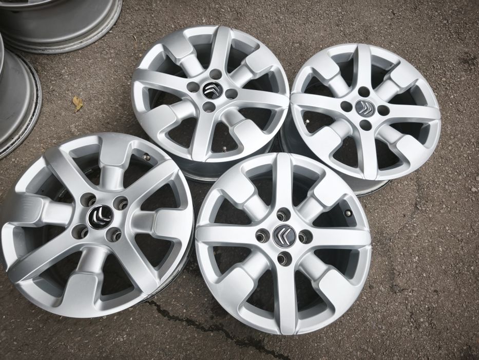 16" оригинални алуминиеви джанти за Citroen/Peugeot.