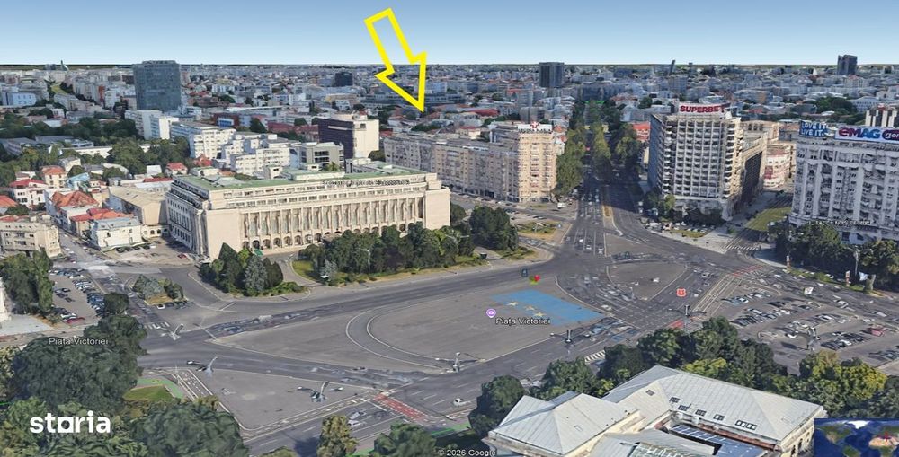 Apartament 4 camere 122 mp - Piata Victoriei/ Guvern