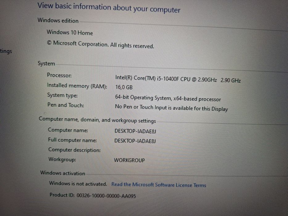 Vand PC De Gaming
