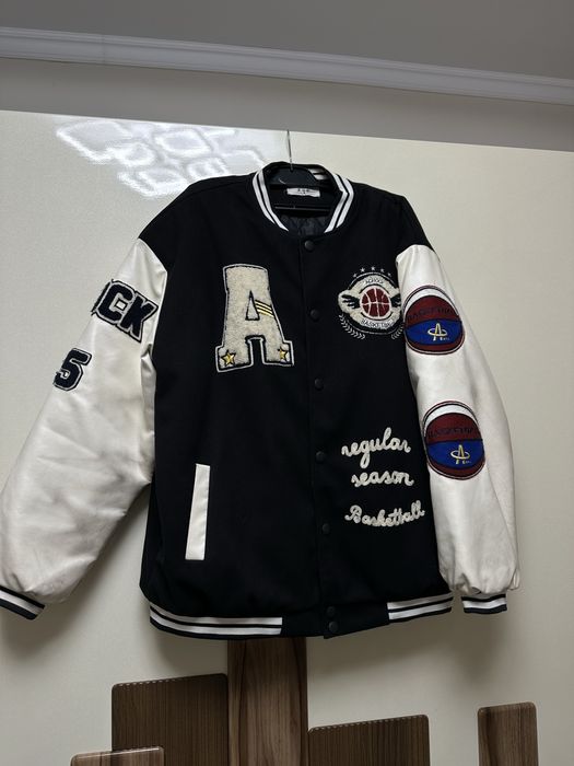 Бомбер женский оверсайз