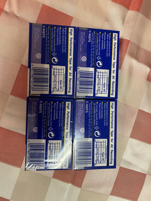 Нови касетки SONY