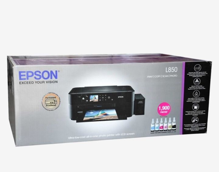 Epson L850 sotiladi. A4 Pechat, skaner va disk ustiga chizadi