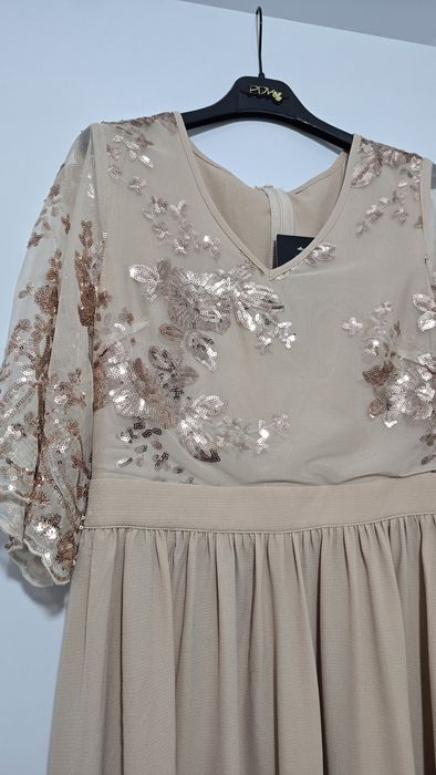 Rochie midaxi cu paiete ocazii deosebite