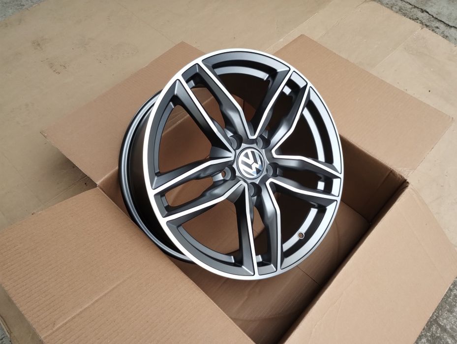 Jante 17 sau 18 VW Passat Golf T-Roc Tiguan Touran, Sharan Arteon Caddy Beetle Touareg CR3 Jante Noi cu Factură și Garanție