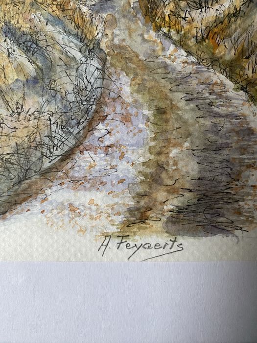 Set tablou vechi litografie gravura decor