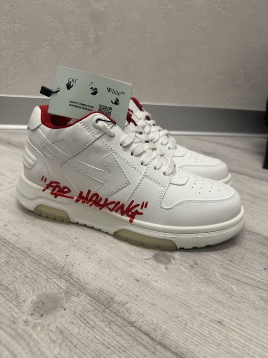 кроссовки off white