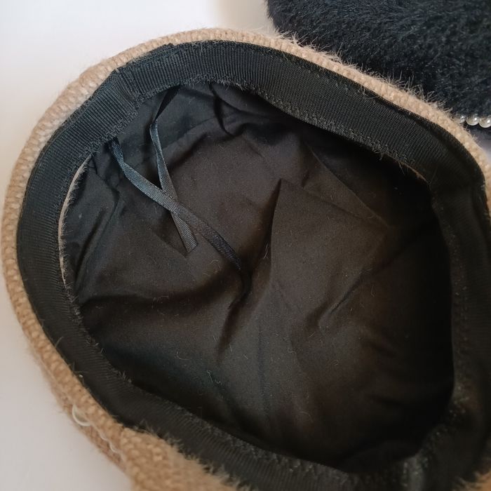 Дамски каскет с перли, шапка