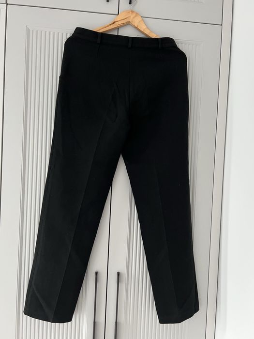 Pantalon negru, stofa