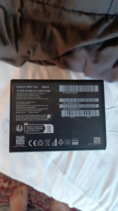 Xiaomi mix flip 512 gb 12-16 ram 120 hz