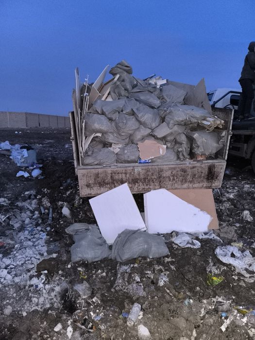 Вывоз мусора Газель Грузоперевоз Шым