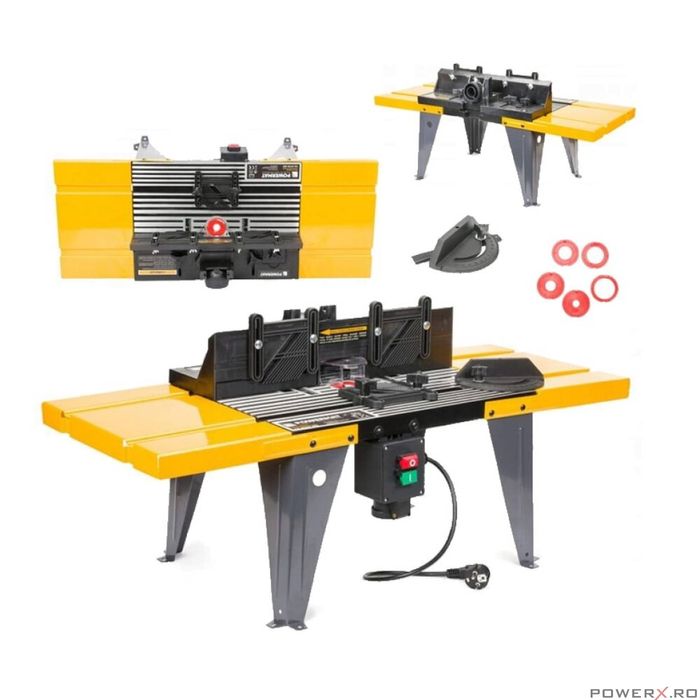 Masa, banc, stand pentru freza lemn, Powermat