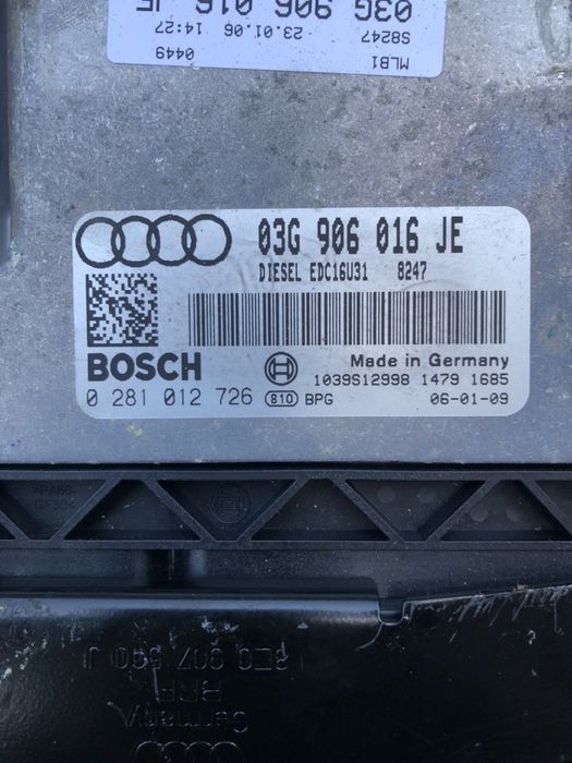 Calculator motor - ECU audi a4 b7 2.0 tdi 140 cp cod motor BLB