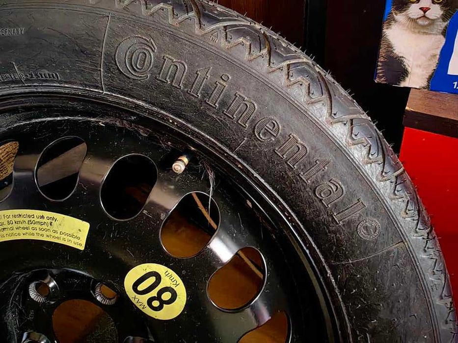 Резервна гума - патерица Т 155/70 R17 ET34