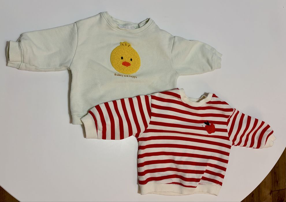 Брбешки Блузи Zara 3-6 м
