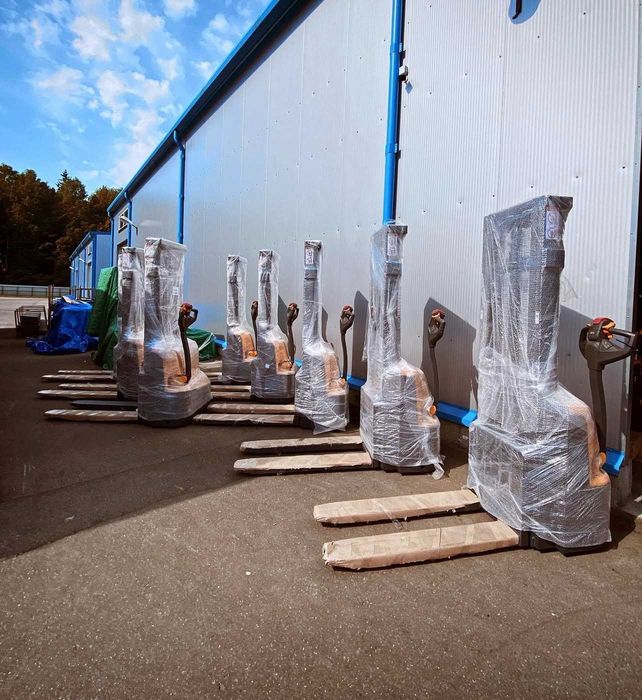 Штабелеры Электрические Самоходные Сопровождаемые Максимальные Комплек