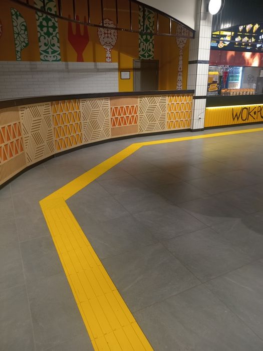 Тактильный плитка ПВХ, ТПУ