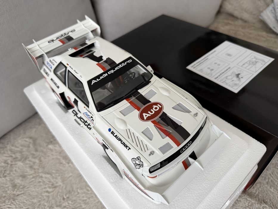 Macheta Audi Quattro Sport S1 - Pikes Peak, AUTOArt, 1/18