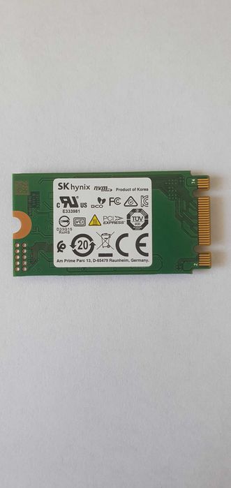 SSD M.2 NVMe SK hynix, 128 GB, model HFM128GDHTNG-8510B