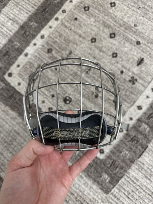 Маска Bauer серебрянная