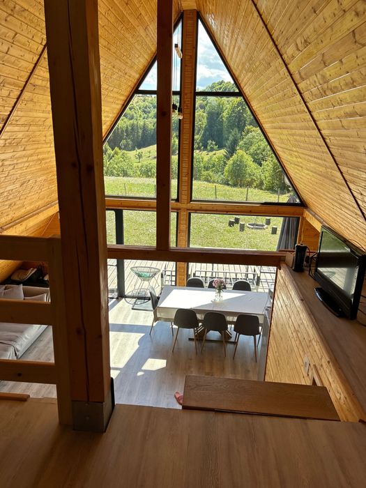 Cabana tip A cu ciubăr