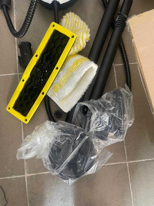 Aparat de curatat cu abur multifunctional Karcher SC 2 EasyFix, 1500 W, 3.2 bar, rezervor 1 l, accesorii curatare suprafete multiple