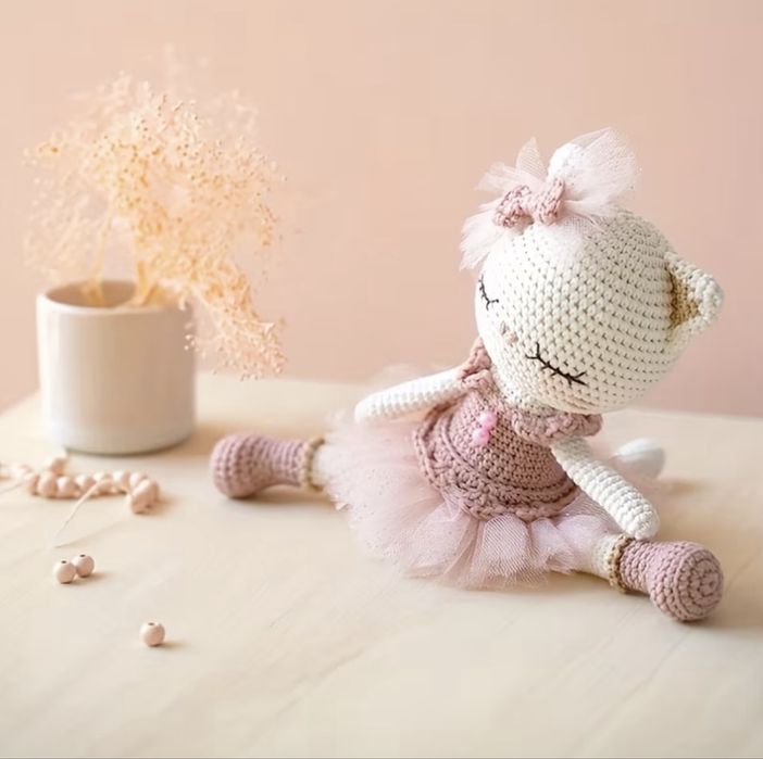 Комплект за плетене за начинаещи амигуруми – DIY Knitting Kit нов / подарък