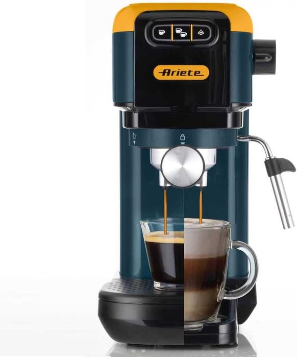 Еспресо кафемашина Ariete 1399 Mango Yellow 1300W