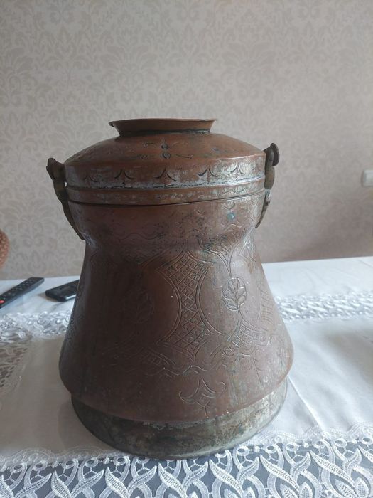 Кувшин антиквариат из медьи
