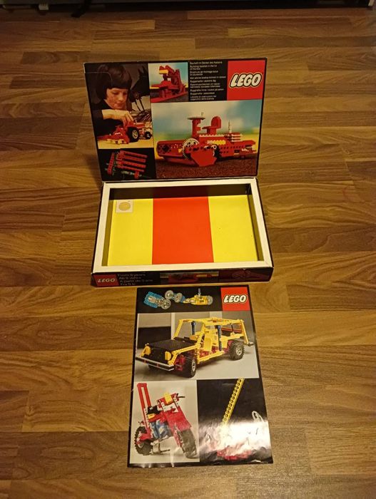 Lego кутии и инструкции 850,851.852,854