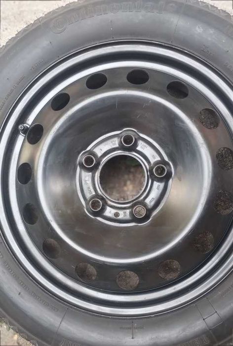 Rezerva ingusta(slim) originala BMW pe R16-5x120 (anvelopa 115/90/R16)