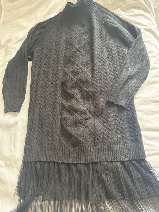 Платье черного цвета 44 размер