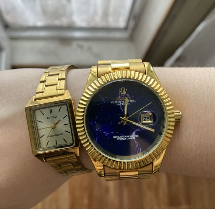Часы Rolex и Casio