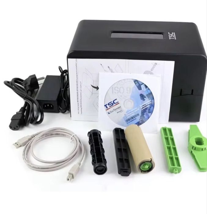 Принтер Tsc200 с лентами сатиновые, рейбоны